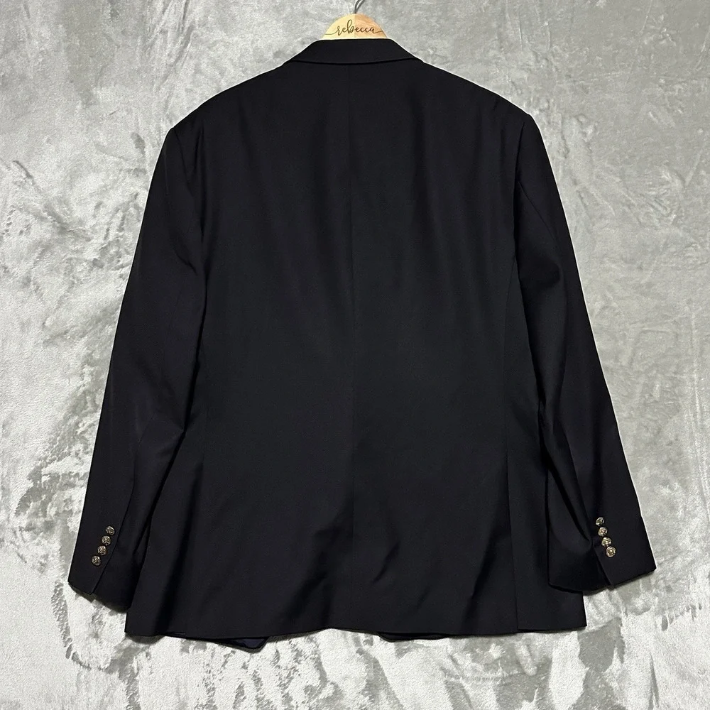 Jos A Bank Signature Blazer Jacket Traditional Fit Mens 48L 100% Wool Workwear